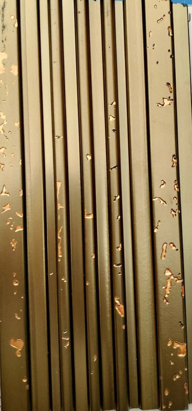 Charcoal louver 8 foot 5 inch