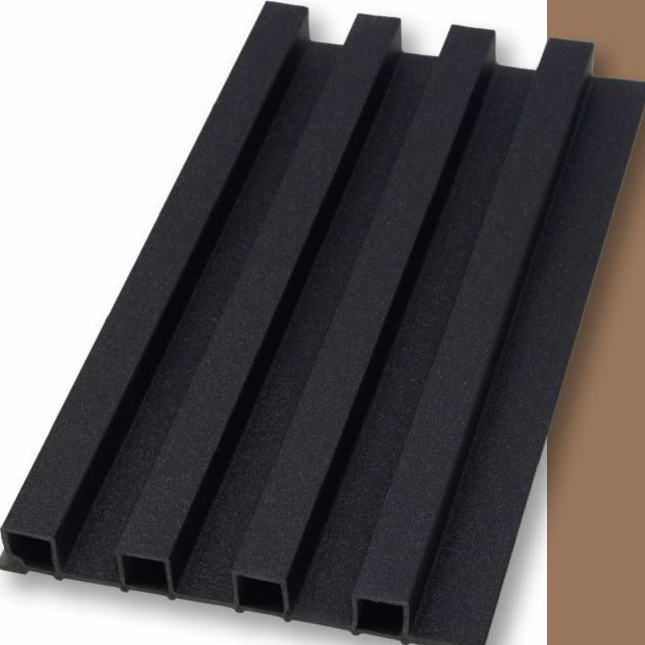 WPC Louver/Panel 9.5 ft x 6.5 inch - 23 mm | Ideal for Feature Wall, Living Room, Bedroom, TV Cabinet, Hotel, Restaurant, Office