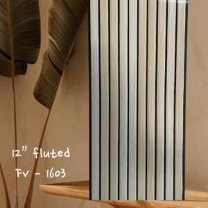 PVC Fluted Panel 12″/9.5 ft