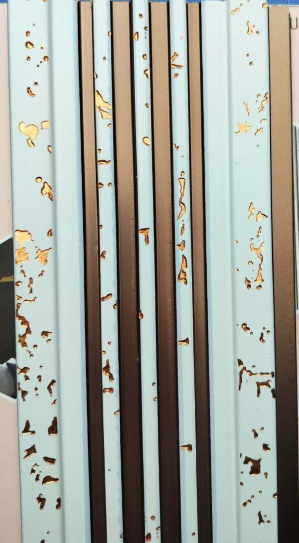 Charcoal Louver Panel 5"/8 foot