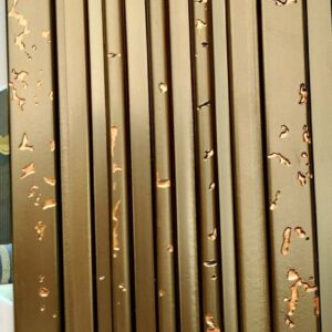 Charcoal Louver Panel 5"/8 foot
