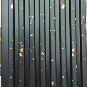 Charcoal Louver Panel 5"/8 foot