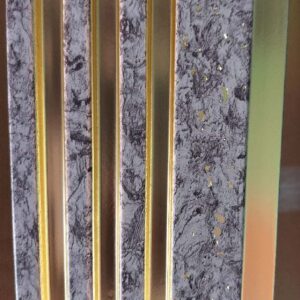 Charcoal Louver Panel 5"/8 foot