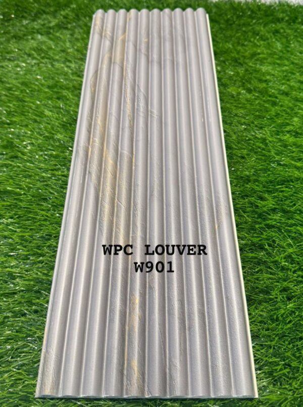Half Round WPC louver panel 12mm, For Residential, 6 inches x 9.6 fts