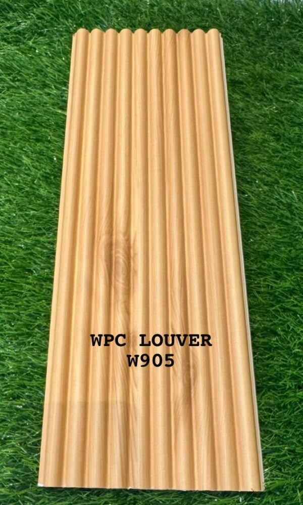Half Round WPC louver panel 12mm, For Residential, 6 inches x 9.6 fts