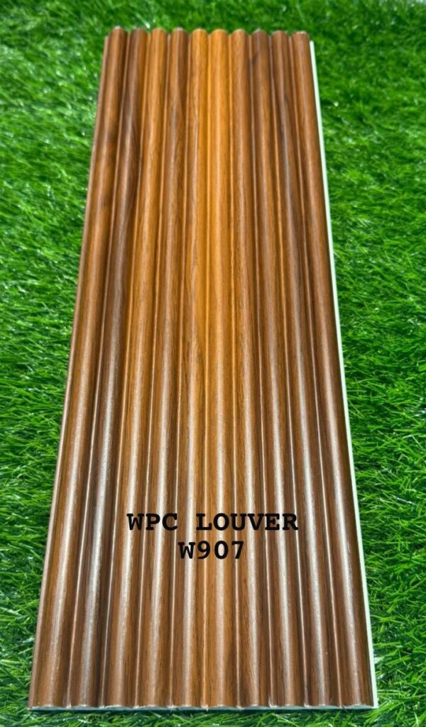 Half Round WPC louver panel 12mm, For Residential, 6 inches x 9.6 fts